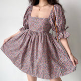 Kukombo Cornelia Pastoral Puff Dress