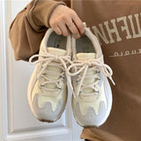 Graduation Gift Big Sale  2023 Women Sneakers Spring Autumn New Canvas Dad Shoes Casual Platform Flat Sports Vulcanize Tennis Basket Fashion Rubber
