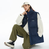Kukombo Women New Suede Down Cotton Clothing Women's Autumn Winter New Embroidered Versatile Matching Thickened Waistcoat