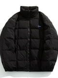 Kukombo Check Parker Women Winter Winter 2023 New Fashion Brand Stand Collar Thickened Bread Jacket Lovers Padded Jacket