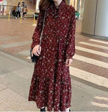 Kukombo Pink Chic Elegant Long Dress Woman With Sashes Single-Breasted White Vestido Woman Clothing Korean Vintage OL Dresses Female