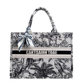 Fashion Stripe Large-Capacity Denim Totes Bag Shoulder Bags For Women Vintage Design Luxury Handbags Women Crossbody Bag Women K44