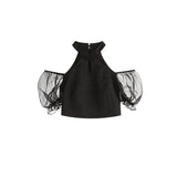 Kukombo  Black 2 Piece Dress Set Women Casual Korean Clothing Fashion Suits Y2k Crop Tops + Short Skirts Elegant Beach Dress 2022 Summer