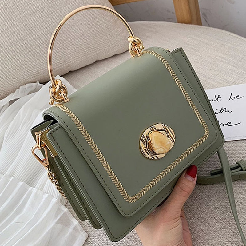 Back To College 2023 Leather Mini Crossbody Bags For Women Summer Shoulder Bag With Short Handle Female Phone Purses And Handbags
