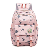Back to school backpack Nylon For Girls Color Pencil Cases Large Capacity Luggage Bags For Travel Female Luxury Laptop Bag