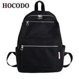 2022 Women Backpack For Teenage Girls Fashion Nylon School Bag Female Backbag Casual Large Capacity Travel Bag Mochilas K45