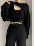 Thanksgiving Gift Women Sweater Fall 2022 Women Clothing Pullover Female Knitting Sweaters Skinny Tops Loose Elegant Knitted Outerwear Thick Slim