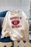 Kukombo Oversized Fleece Vintage Crewneck Sweatshirt Winter Autumn Long Sleeve Tops Y2K Style Pullover Streetwear Sweatshirt Women 2023