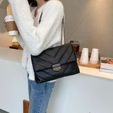 Back To College 2023 Embroidery Thread Small PU Leather Crossbody Bags For Women Hit Trend Women's Branded Trending Shoulder Handbags