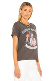 Kukombo Streetwear Print Oversized Gray Tshirt Women Summer Cartoon O Neck Short Sleeve Tops Casual Loose Ladies Tee