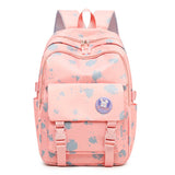 Back to school backpack Nylon For Girls Color Pencil Cases Large Capacity Luggage Bags For Travel Female Luxury Laptop Bag