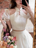 Kukombo  Black 2 Piece Dress Set Women Casual Korean Clothing Fashion Suits Y2k Crop Tops + Short Skirts Elegant Beach Dress 2022 Summer