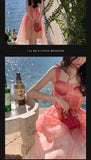 Kukombo Summer Vintage Floral Dress Women Casual Princess Midi Fairy Strap Dress Party Beach Female 2022 Elegant One Piece Dress Korean