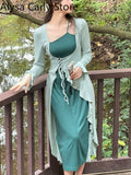 Kukombo 2022 Summer Patchwork Vintage Fairy Dress Women Ruffles Designer Cusual Korean Party Midi Dresses Court Elegant Retro Y2k Dress