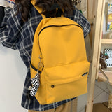 Back to school backpack 2023 Fashion Waterproof Nylon Backpacks Shoulder Bag Female Big Travel For Teenage Girl Bag Mochilas
