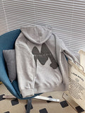 Kukombo Fleece Oversized Graphic Streetwear Hoodie Korean Black Brown Pullover Hooded Sweatshirts Winter Tracksuit Designer Women Hoodie
