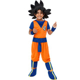 Kukombo Halloween japanese Anime Goku Cosplay Costume Kids Boys Girls Tops Pants Boots Sets Sun Wukong Halloween Party Carnival Fancy Clothes