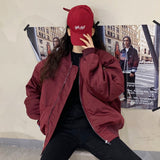 Kukombo New Women Parker Clip To Overcome The Jacket Cotton Winter Outdoor Baseball Uniform Thick Loose Casual Trend Warm Coat