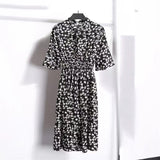 Kukombo Chic Tweed Black Dress Woman Fall 2022 V-Neck Golden Button Long Sleeve Vintage Elegant Dress Korean Business Women Clothing