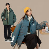 Kukombo Women Parker Winter Winter 2023 New Loose Cotton-Padded Jacket Trend Cool Color Bread Clothing Cotton-Padded Jacket