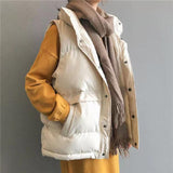 Black Friday Sales Down Jacket Female Winter Jacket Women 2022 New Down Cotton Vest Short Thermal Clothing Ultralight Sleeveless Windproof Jacket