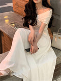 Kukombo Midi Dress Women Elegant Summer 2023 Folds Fashion Evening Party Lady Vestidos Patchwork Spring Bodycon Dresses Female Clothes