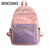 2022 Women Backpack For Teenage Girls Fashion Nylon School Bag Female Backbag Casual Large Capacity Travel Bag Mochilas K45