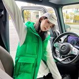 Kukombo Women Down Jacket Ultra-Thin Autumn And Winter New Loose Sleeveless Light Vest Down Padded Jacket Short Allmatch Trend Coat