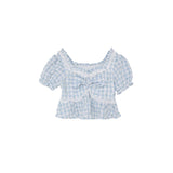 Kukombo  2 Piece Dress Sets Women Casual Plaid Blouse + Mini Skirts Fashion Suits Y2k Crop Tops Kawaii Lolita Clothing 2022 Summer Chic