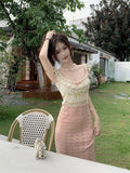 Kukombo Early Summer Blooms Cottagecore Princesscore Fairycore Coquette Kawaii Dress