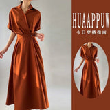 Thanksgiving Gift Summer Women Dress Shirt Dress Long Evening Female Vintage Maxi Party Oversize Beach Woman Dresses Casual Elegant Prom Black