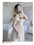 Kukombo Hstar Strawberries Printed A-Line Short Sleeve Sexy Dress Retro Clothes Female Women Clothing Harajuku Traf Женское Платье Robe