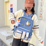 Back to school backpack 2023 New Trend Female Fashion College Female Harajuku Travel Bags Teenage Girls