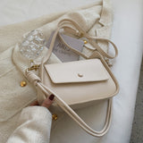 Back To College 2023 Hit Spring Small PU Leather Crossbody Sling Bags Women's Designer Handbag Luxury Brand Underarm Shoulder Side Bag Ladies
