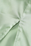 Kukombo Square Neck Ruffle Ribbon Backless Maxi Dress