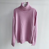 Christmas Gift 2021 Autumn Winter Women's Sweater 15% Wool Green Turtleneck Sweater Knitted Tops Jumper Korean Clothes