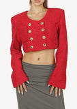 Kukombo Sam Red Tweed Jacket