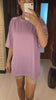 Kukombo New 2024 Women Spring Summer T-shirts Solid Oversized Bottoming Half Sleeve Wild Minimalist Split Midi Tops