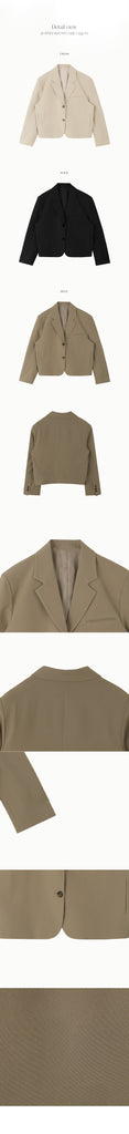 Kukombo Renee Standard Crop Jacket