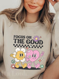 Women's Sweatshirt Pullover Sports Basic White Yellow Pink Graphic Letter Street Round Neck Long Sleeve Top Micro-elastic Fall & Winter